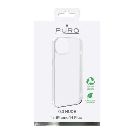 PURO 0.3 Nude - tok iPhone 14 Plus (átlátszó)