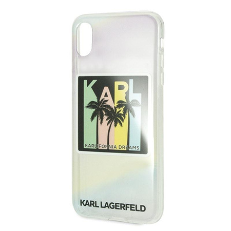 Karl Lagerfeld California Dreams Palms - Coque pour iPhone Xs Max