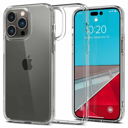 Spigen Ultra Hybrid - Case for iPhone 14 Pro (Transparent)