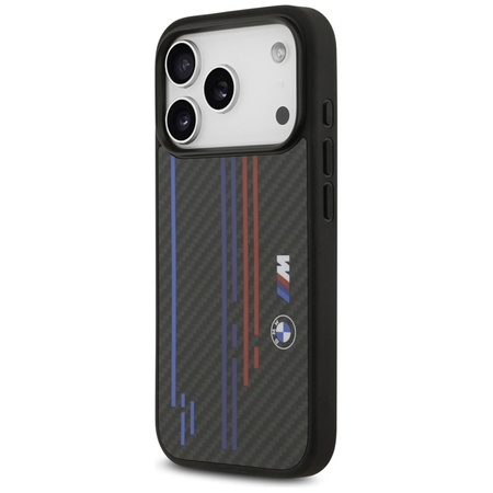 BMW M Kevlar Lines & Logo MagSafe - iPhone 17 Pro Case (Black)