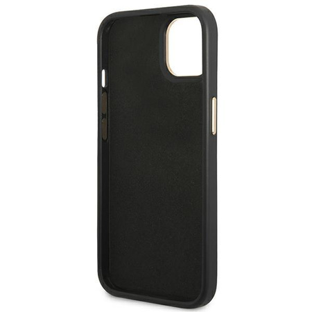 Guess 4G Metal Camera Outline Case - Coque pour iPhone 14 Plus (Noir)