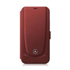Mercedes Booktype Leather Urban Line - iPhone 12 / iPhone 12 Pro Case (red)