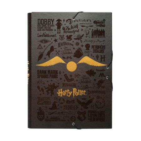 Harry Potter - Folder / folder with elastic band A4 (24 x 34 cm)