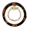 Kate Spade New York Porte-bagues magnétique - Porte-doigts MagSafe avec fonction de support (écaille de tortue)