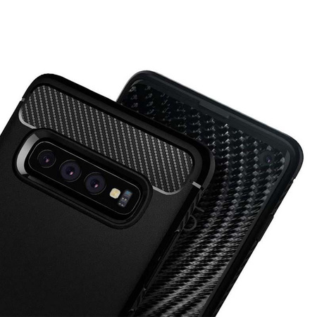 Spigen Rugged Armor – Hülle für Samsung Galaxy S10 (Schwarz)