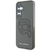 Karl Lagerfeld Rhinestones Karl Head Logo - Case for Samsung Galaxy S25 (Black)
