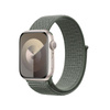 Crong Nylon - Sportarmband für Apple Watch 42/44/45/49 mm (Militärgrün)