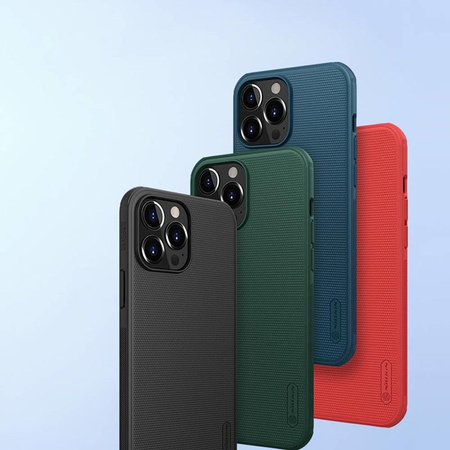 Nillkin Super Frosted Shield Pro - Hülle für Apple iPhone 13 Pro (Blau)