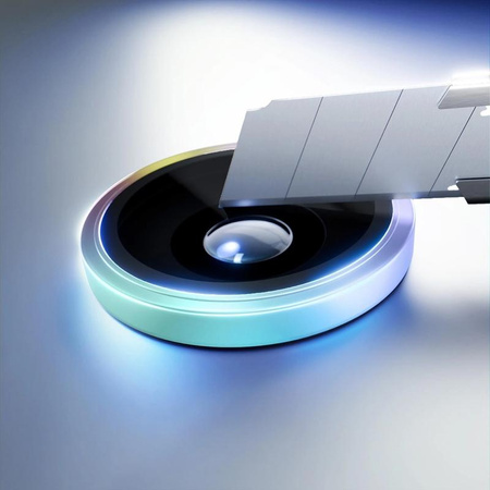 3mk HARDY Lens Protection Pro - Camera Lens Glass for iPhone 17 (Rainbow)