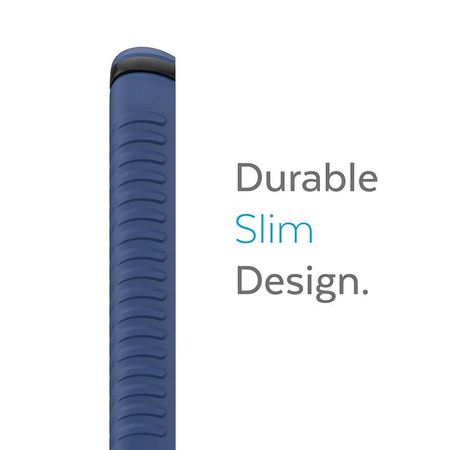 Speck Presidio2 Grip - Étui pour Samsung Galaxy S22 avec revêtement MICROBAN (bleu côtier/bleu tempête)
