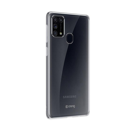 Crong Crystal Slim Cover - Etui Samsung Galaxy M31 (Transparent)