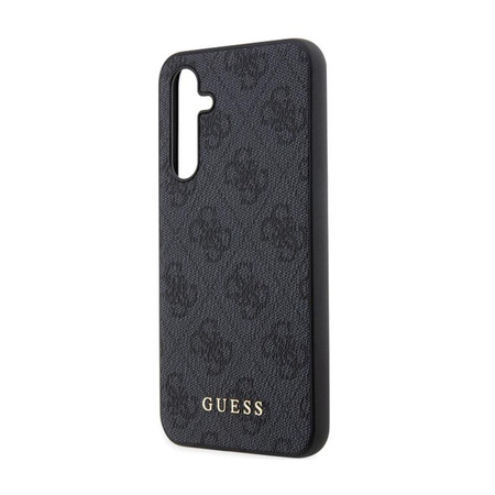 Guess 4G Metal Gold Logo - pouzdro pro Samsung Galaxy S23 FE (šedé)