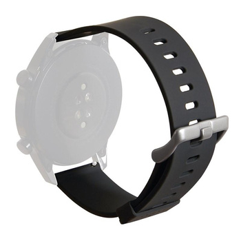 PURO ICON Multibrand csuklópánt - Univerzális 20 mm-es okosóra szíj (S/M & M/L) (fekete)