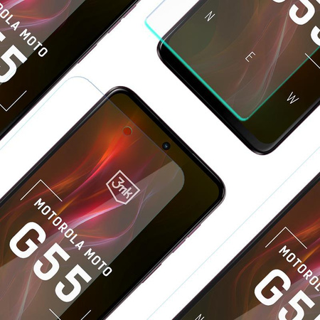 3mk Silky Matt Pro - Matte Schutzfolie für Motorola Moto G55 5G