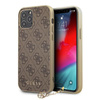Guess 4G Charms Collection - Coque iPhone 12 Pro Max (marron)