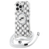 Karl Lagerfeld IML Crossbody Monogram Karl & Choupette Head MagSafe - iPhone 16 Pro tok (átlátszó)