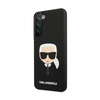 Karl Lagerfeld Silicone Ikonik Karl`s Head - Etui Samsung Galaxy S22+ (czarny)