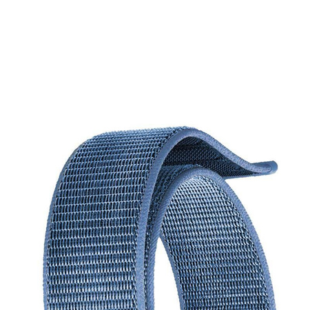 Crong Nylon - Sportarmband für Apple Watch 38/40/41/42 mm (Ozeanblau)