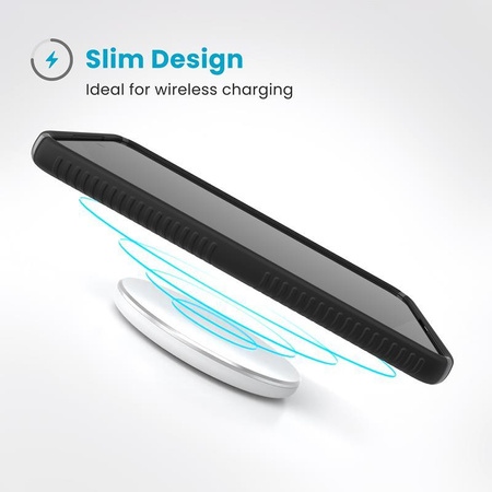 Speck Presidio2 Grip - Samsung Galaxy S25+ / 24+ Case (Black/Slate Grey/White)