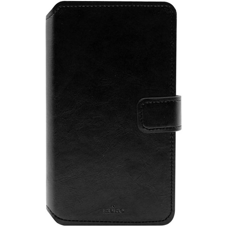 PURO Universal Wallet 360° - Universal-Drehetui mit Kartenfächern, Größe XXL (schwarz)