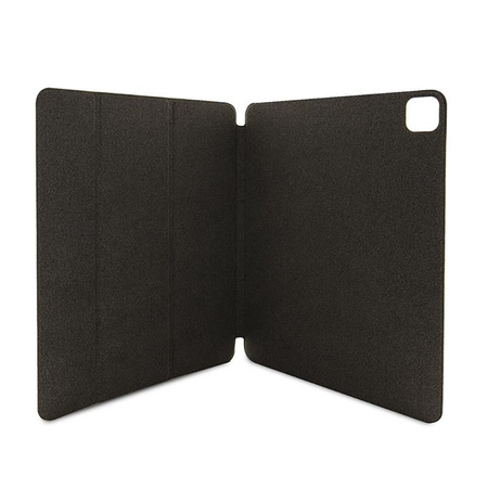 Guess 4G Stripe Allover - Étui pour iPad Pro 12.9" (2022-2020) (Noir)