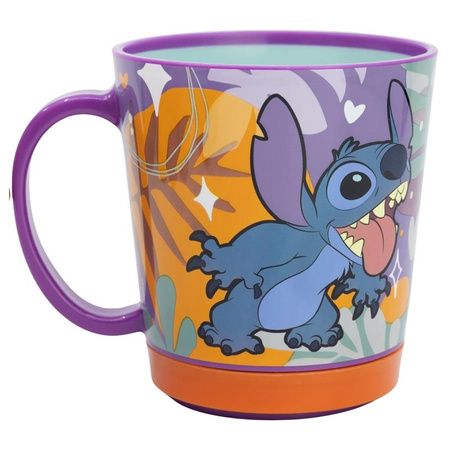 Disney Stitch - Nieprzewracalny kubek Dropsafe z kolekcji Aloha 410 ml