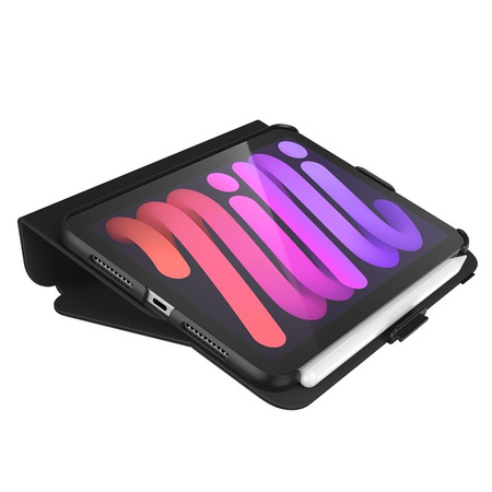 Speck Balance Folio - iPad mini 7 (2024) / mini 6 (2021) case with MICROBAN coating (Black)