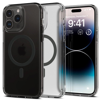 Spigen Ultra Hybrid MagSafe - tok iPhone 14 Pro készülékhez (Frost Black)