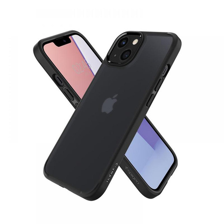 Spigen Ultra Hybrid - tok iPhone 13 készülékhez (matt fagyfekete)