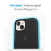 Speck CandyShell Pro + MagSafe - iPhone 14 / iPhone 13 Case with MICROBAN Coating (Black / Slate Grey)