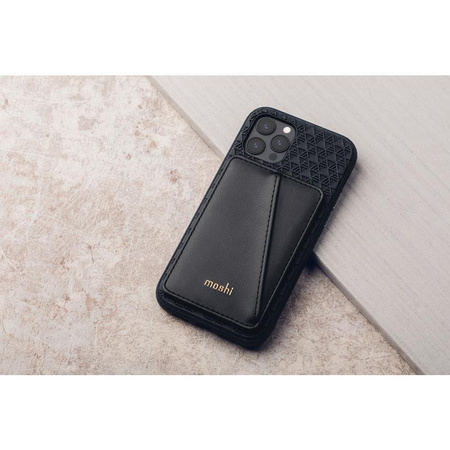 Moshi Slim Wallet - Mágneses pénztárca (SnapTo™ rendszer) (Luna Pink)
