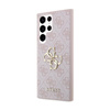Guess 4G Big Metal Logo - Étui Samsung Galaxy S24 Ultra (rose)