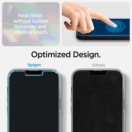 Spigen Crystal Pack - tok szett + 2 x üveg iPhone 14 készülékhez (átlátszó)