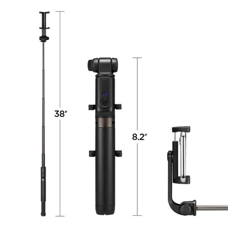 Spigen S540W - Smartphone-Ständer / Selfie-Stick-Halter (Schwarz)