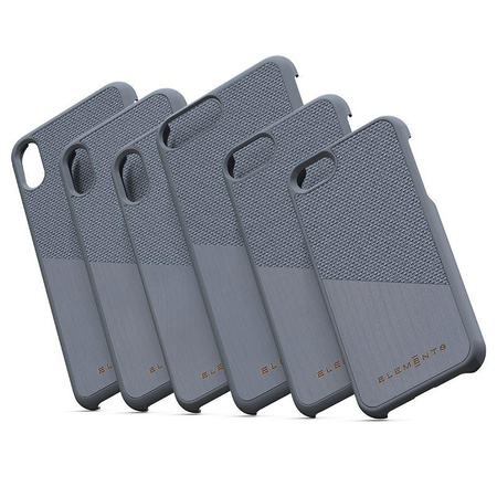 Nordic Elements Original Hel - Dřevěné pouzdro pro iPhone Xs Max (Mid Grey)