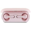 Guess Elongated Metallic Printed Logo - Bluetooth TWS Kopfhörer + Ladecase (Rosa)
