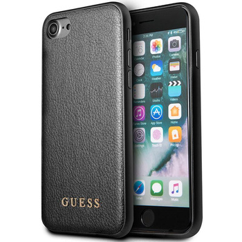 Guess Iridescent - Coque iPhone 8 / 7 (noir)