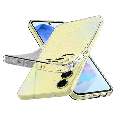Spigen Liquid Crystal Glitter - tok Samsung Galaxy A55 5G (átlátszó)