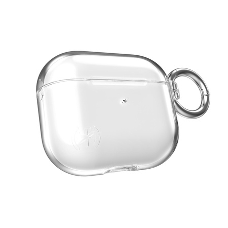 Speck Presidio Clear - Apple AirPods 3 Case with Microban Antimicrobial Protection (Clear)