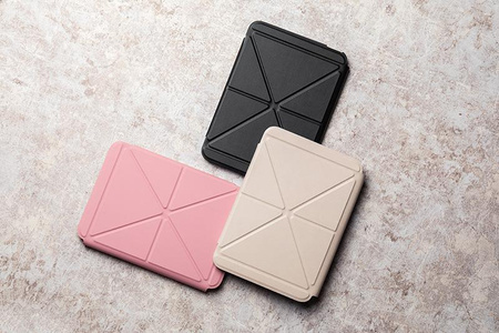 Moshi VersaCover - Etui origami iPad mini 6 (2021) z ładowaniem Apple Pencil (Sakura Pink)