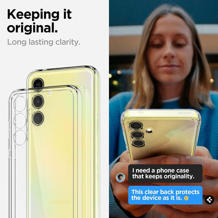 Spigen Ultra Hybrid - Gehäuse für Samsung Galaxy A35 5G (Transparent)