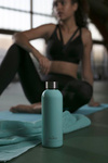 Puro Hot&Cold - Thermoflasche aus Edelstahl 350 ml (Hellblau)
