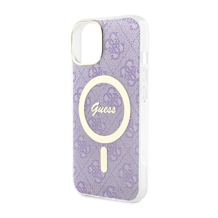 Guess 4G MagSafe - étui pour iPhone 14 (violet)