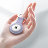 Crong Silicone Case with Key Ring - Etui de protection pour Apple AirTag (Lavender)