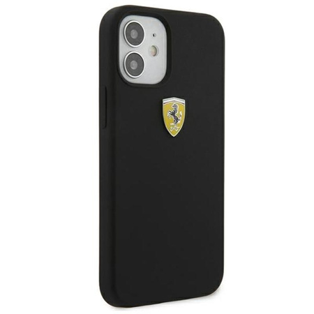 Ferrari On Track Silicone – Etui iPhone 12 mini (czarny)