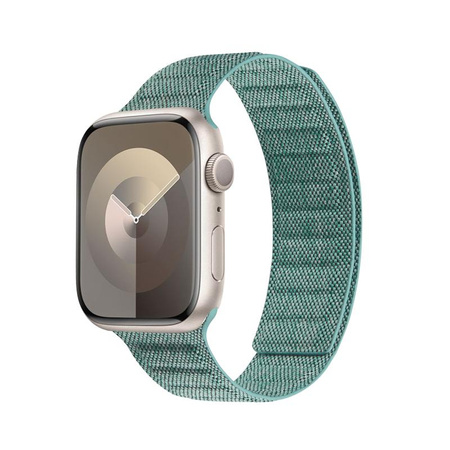 Crong Melange - Mágneses szíj Apple Watch-hoz 38/40/41/42 mm (türkiz melange)