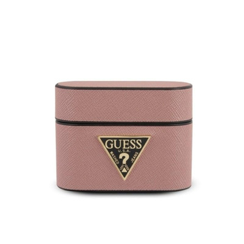 Guess Saffiano - Étui Airpods Pro (rose)