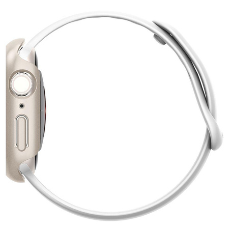Spigen Thin Fit - tok Apple Watch 8 / Watch 7 41 mm-es órához (Starlight)