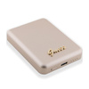 Guess Metal Script Logo MagSafe - 5000 mAh 15W MagSafe Induction Power Bank (Gold)