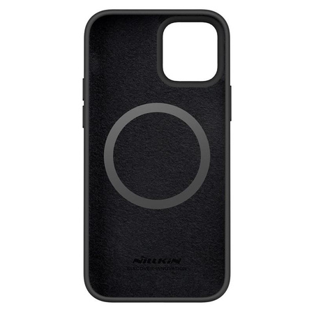 Nillkin CamShield Silky Magnetic - Etui Apple iPhone 12 / 12 Pro z osłoną aparatu (Orange Pink)